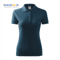 polo damska PIQUE POLO 210 granatowa b.png