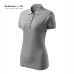 Koszulka Polo Damska Robocza Reklamowa Malfini Adler Model 210 Gramatura 200 g Ciemnoszary Melanż