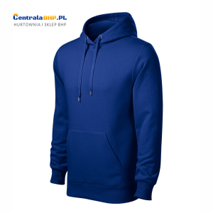 Bluza męska z kapturem CAPE 413 nierozpinana Adler Malfini 320g chabrowy