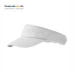 Daszek Ochronny Unisex Sunvisor 310 Malfini Adler Biały