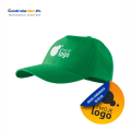 czapka unisex 5P 307 zieleń trawy z logo a.png