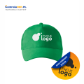 czapka unisex 5P 307 zieleń trawy z logo b.png