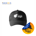 czapka unisex 5P 307 czarna z logo b.png