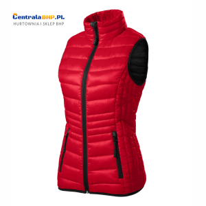 Bezrękawnik damski kamizelka ocieplana robocza pikowana EVEREST 554 Malfini Adler formula red