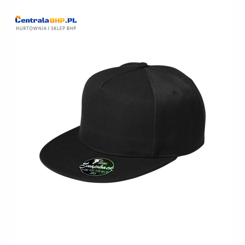 czapka unisex RAP 5P 301 czarna a.png