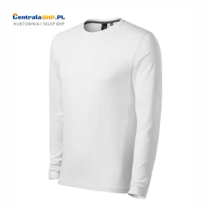 Koszulka męska z długim rękawem BRAVE 155 longsleeve 160g Adler Malfini biały