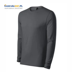 Koszulka męska z długim rękawem BRAVE 155 longsleeve 160g Adler Malfini jasny antracyt