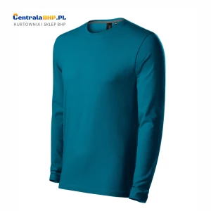 Koszulka męska z długim rękawem BRAVE 155 longsleeve 160g Adler Malfini petrol blue