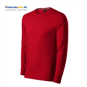 Koszulka męska z długim rękawem BRAVE 155 longsleeve 160g Adler Malfini czerwony formula red