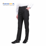 Spodnie wyjściowe eleganckie damskie do pasa dla obsługi Good Taste LARGO-L czarny Reis