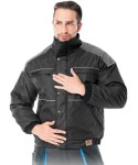 Kurtka Robocza Ochronna Ocieplana Męska Leber&Hollman LH - Terber Czarna