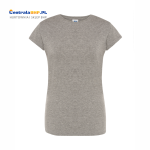 Koszulka Reklamowa Damska Bawełniana Ochronna Robocza JHK 170 g TSRLPRM Szara Grey Melange