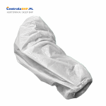 Zarękawki foliowe zarękawek ochraniacz RFOL 40cm x 20 cm Reis biały 100szt