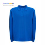 Koszulka polo męska z długim rękawem ochronna robocza JHK LS niebieska royal blue