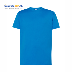 Koszulka T-shirt Męska Robocza Reklamowa JHK Pod Nadruk Gramatura 150 g aqua