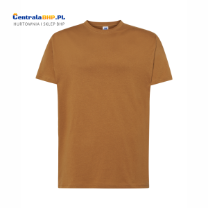 Koszulka T-shirt Męska Robocza Reklamowa JHK Pod Nadruk Gramatura 150 g brown