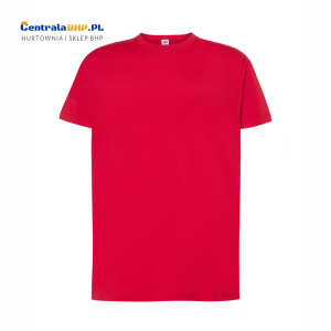 Koszulka T-shirt Męska Robocza Reklamowa JHK Pod Nadruk Gramatura 150 g canary red