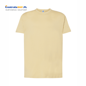Koszulka T-shirt Męska Robocza Reklamowa JHK Pod Nadruk Gramatura 150 g lime stone