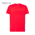 Koszulka T-shirt Męska Robocza Reklamowa JHK Pod Nadruk Gramatura 150 g warm red