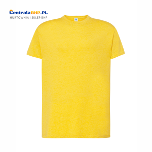 Koszulka T-shirt Męska Robocza Reklamowa JHK Pod Nadruk Gramatura 150 g mustard heather