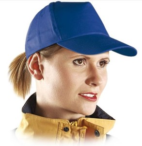 Czapka Z Daszkiem Ochronna Cieńsza CZ Reis Niebieski