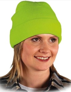 Czapka Ocieplana Ochronna Zimowa Robocza Czbaw Reis Seledynowa