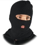 Czapka Kominiarka Ochronna CZKOM Reis Czarna