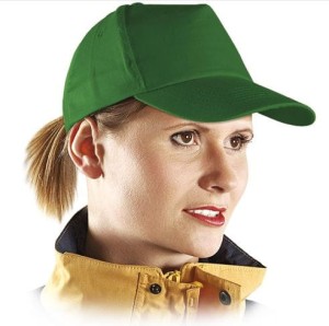 Czapka Z Daszkiem Ochronna Cieńsza CZ Reis Zielona