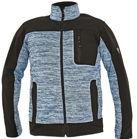 kurtka softshell ostrzegawcza